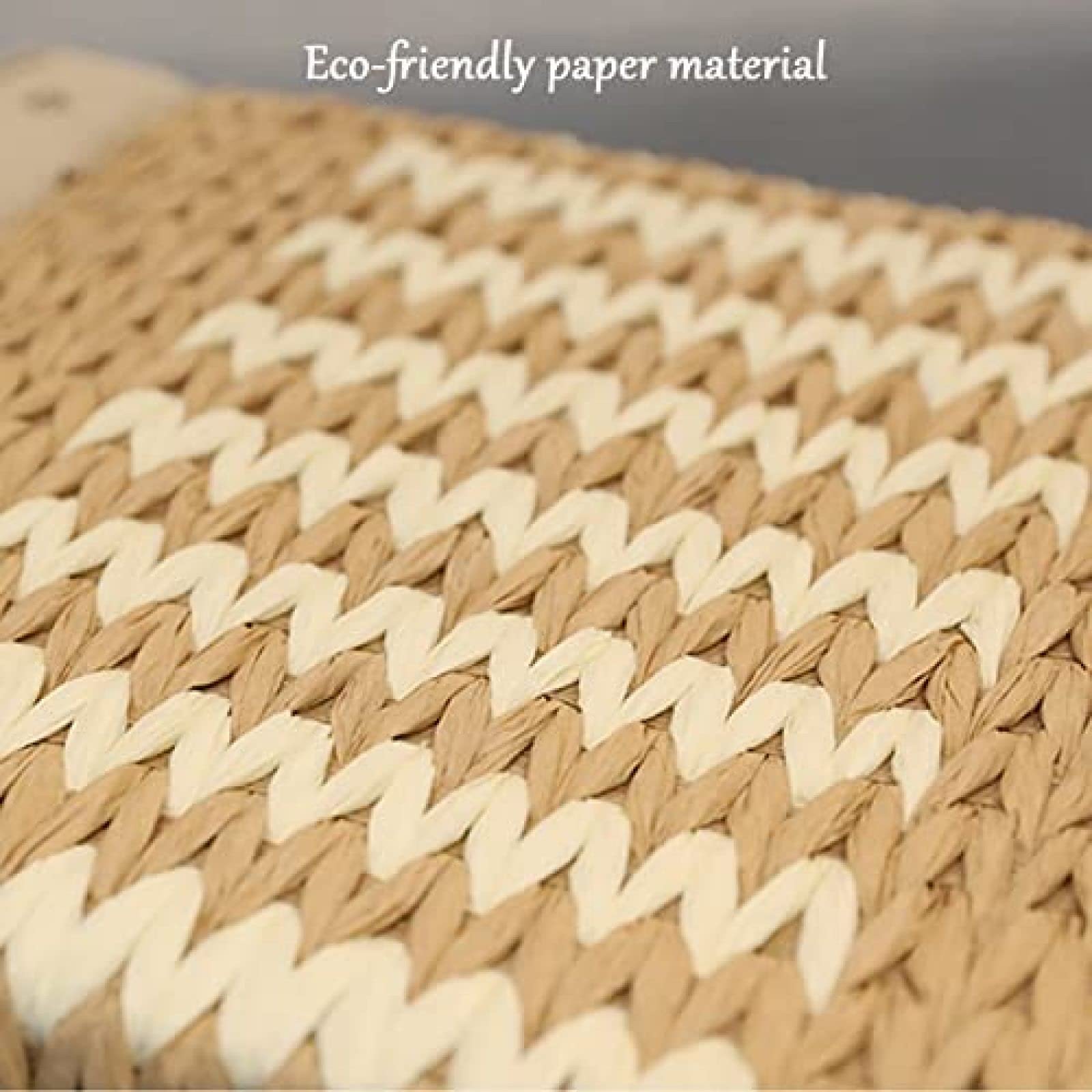 Panca portaoggetti multifunzionale in rattan intrecciato per scarpe e giocattoli, 60 x 30 x 40 cm, elegante organizer per la casa, soluzione versatile per ingresso e soggiorno