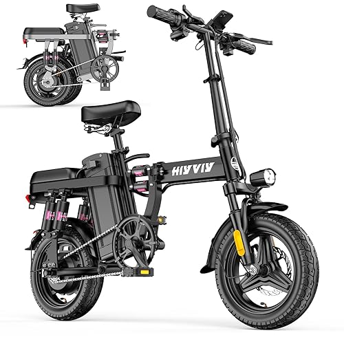 Foldable-Electric-Bike for Adults, Folding-E-Bike with Peak700W Motor and 480Wh Battery, Max 25MPH and 25Miles, Mini-Electric-Bike and 10 Shock Absorber Lectric Ebike for Commuting