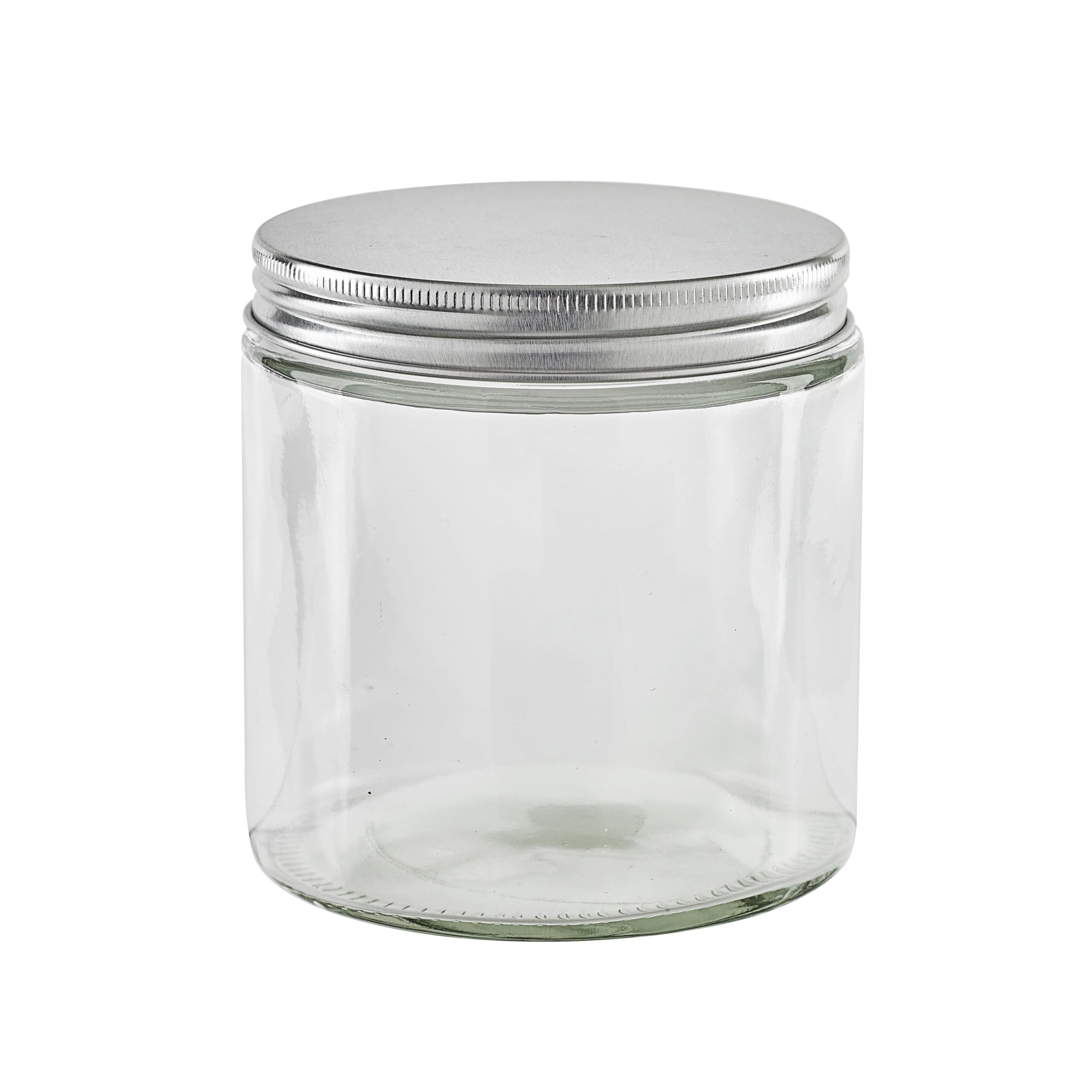 PacknWood 40 Cajas Vidrio Reutilizables con Tapa 500 ml Ø8,8 cm