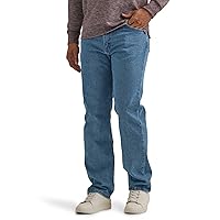 Wrangler Autenthics Jeans Classico a 5 Tasche da Uomo, vestibilità Standard
