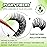 3D Plant Fibre Russian Strip Lashes - D Curl Lash Strips, Wispy Mink Eyelashes, Faux Mink Eyelashes Natural Look (SDC78)