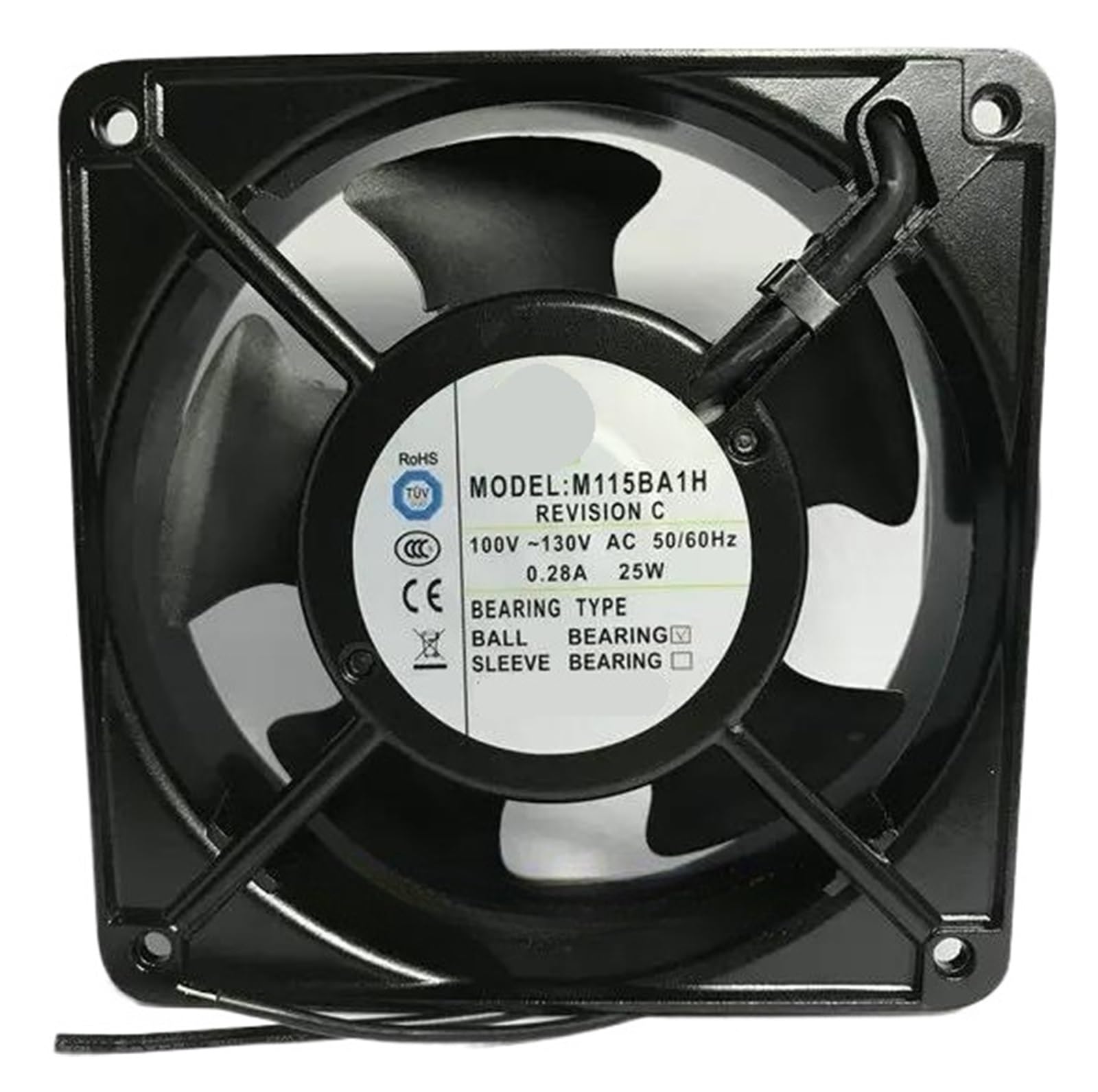 Ventilateur de refroidissement M115BA1H pour atelier et baie