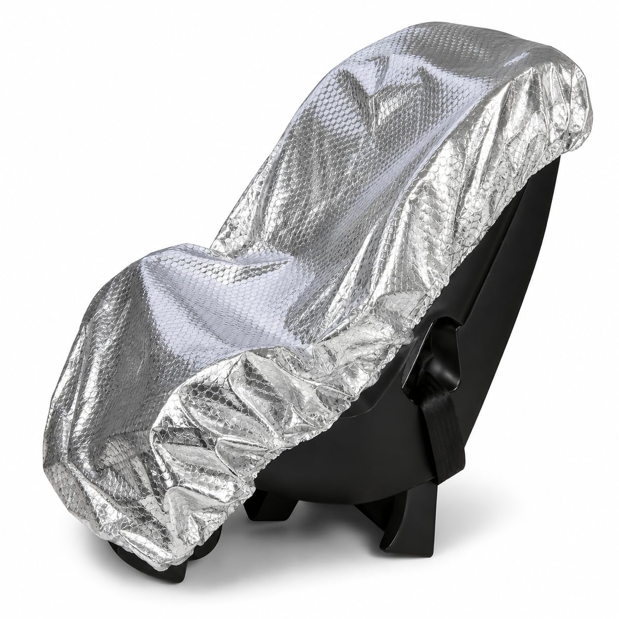 Mommy's Helper Baby Car Seat Sun Shade Cover, Reflective Heat Protector