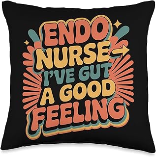 Endo Nurse I've Gut A Good Feeling Digestive Health - Throw Pillow