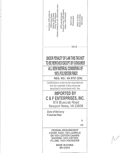 Miniatura 7 de C&F Home Cojín de Navidad de 8 x 8 pulgadas, diseño de gatito marrón con sombrero de Papá Noel, pequeña y pequeña, con enganche, para Navidad,