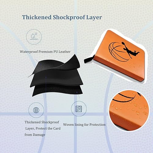 Miniatura 6 de Carpeta de tarjetas de baloncesto con mangas 900 bolsillos grande para tarjetas de baloncesto carpeta de tarjetas deportivas para tarjetas de la NBA