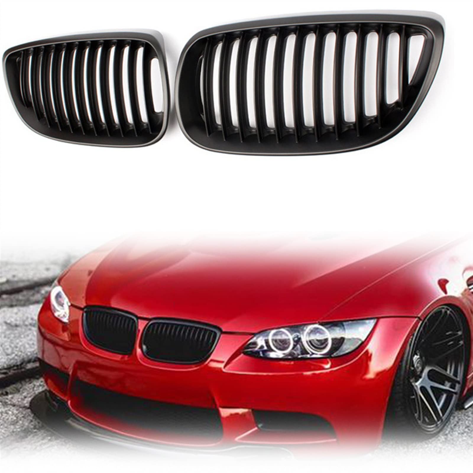 Calandre BMW E92 E93 M3 en Finition Gloss de Haute Qualité pour Phase 1 - 7