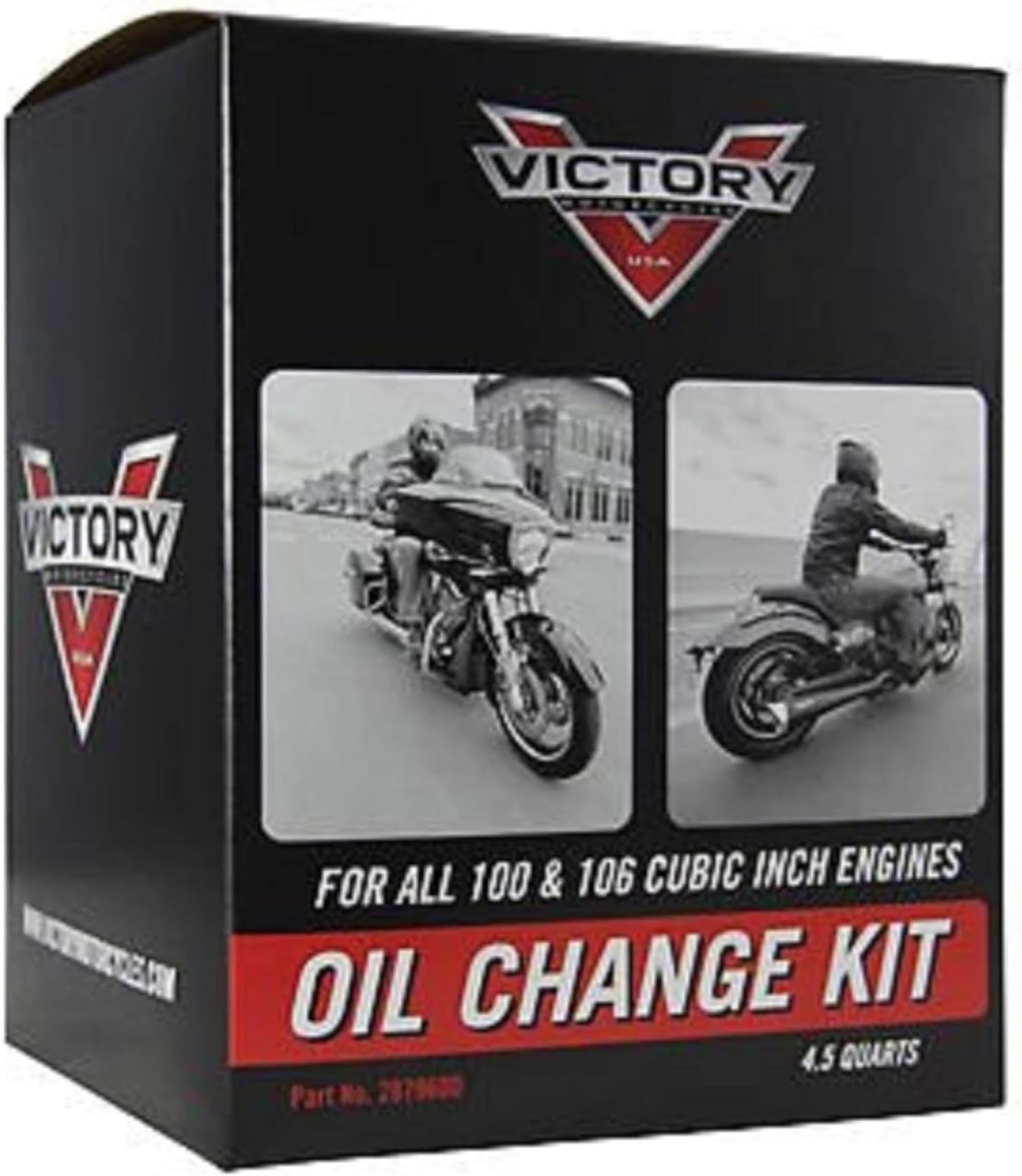 Victory Motorcycles 4 Quarts Oil Change Kit