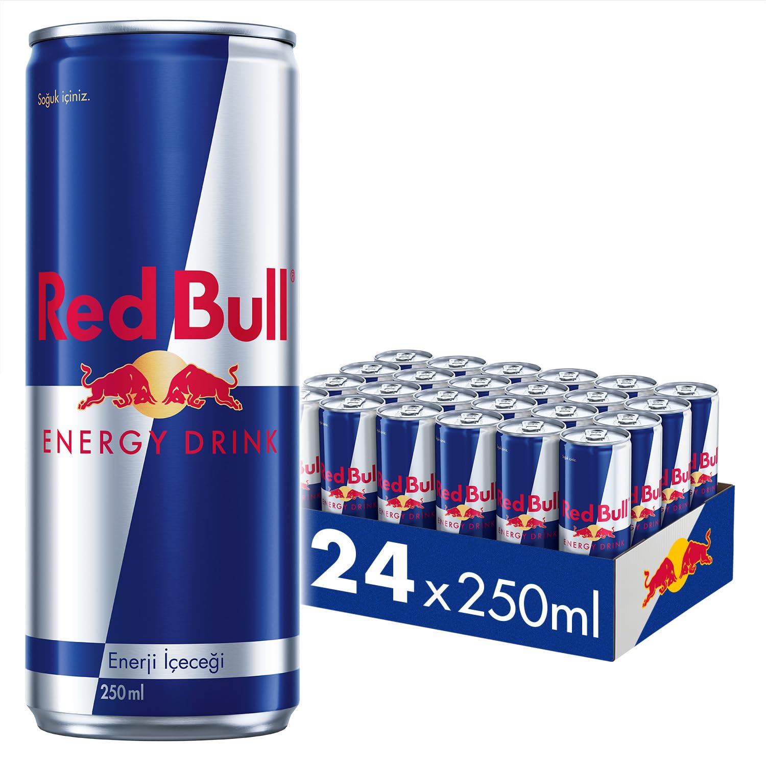 Red Bull Enerji İçeceği, 250 ML, Enerji, Kutu