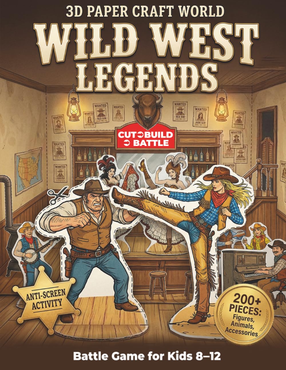 Wild West Legends: Cut, Build and Battle the Game (Full Color) (Epic Frontier)