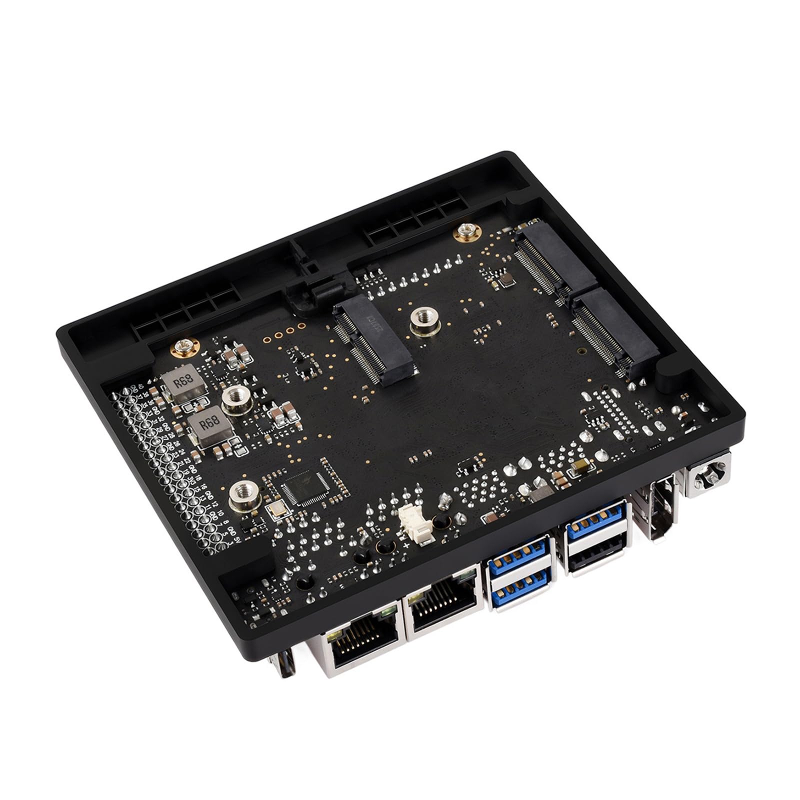 Generico Piastra Base Scheda Animata per Porte Rete per modulo Orin Interfacce Multiple per Applicazioni calcolo Scheda a circuiti Stampati con Due Porte Ethernet