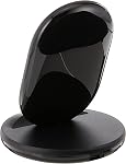 Belkin Support de recharge sans fil à charge rapide - 15W Chargeur certifié Qi pour iPhone, Galaxy, Pixel & En savoir plus, Charger en écoutant de la musique, du streaming vidéo, & Appel vidéo - Noir (non) PSU)