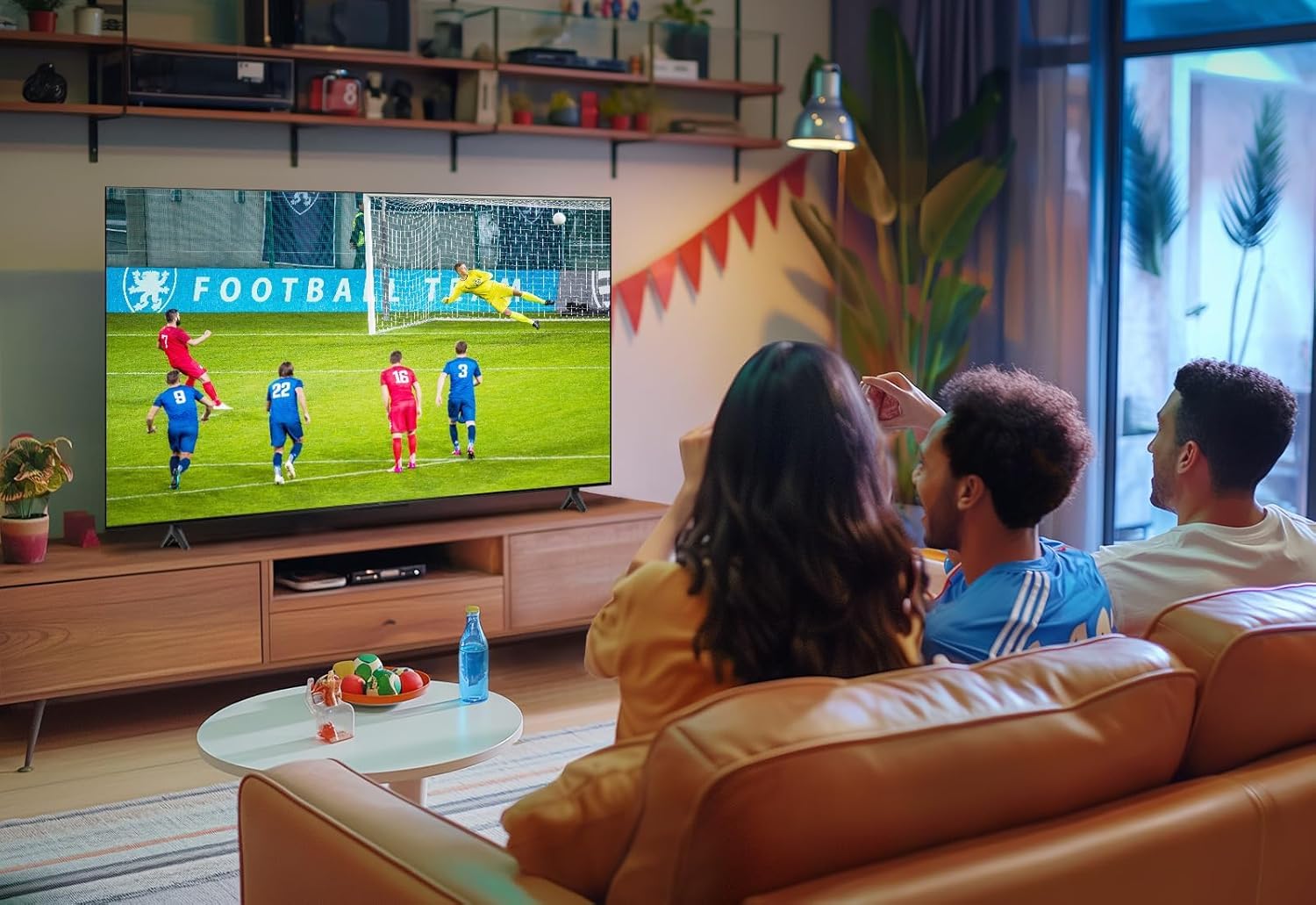 TCL 65PF650 - TV 65 pollici 4K Ultra HD, Smart LED con HDR e Fire TV (Dolby Vision, Dolby Atmos, DTS, HDR 10, Alexa integrato, Airplay2, Miracast)