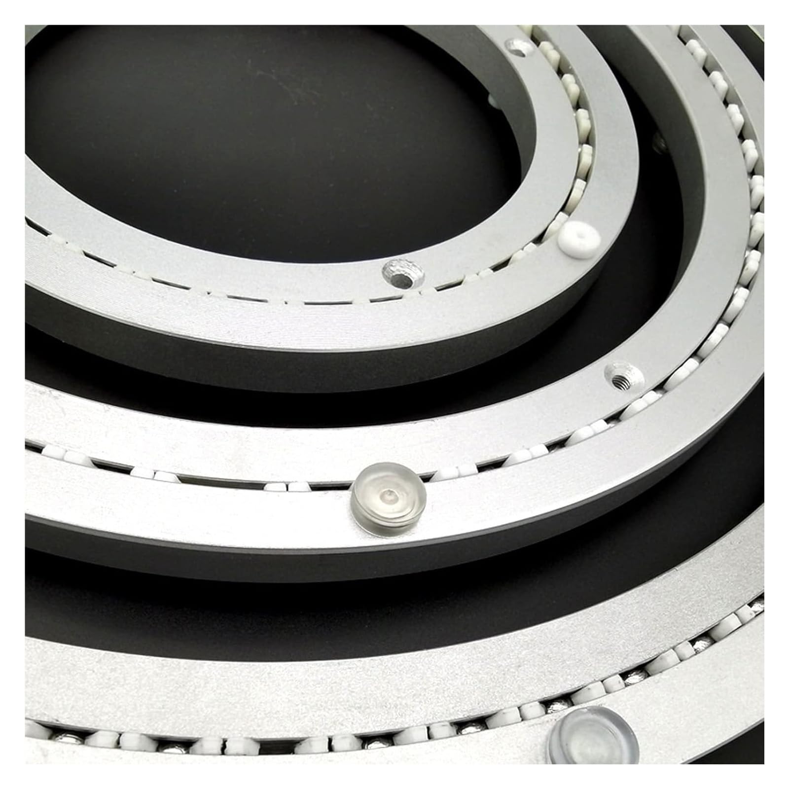 Tavolo girato, Cuscinetto di base for ambienti pesanti, cuscinetto a sfera con rotazione a 360°, giradischi display TV grandi dimensioni(8 inches (200mm))
