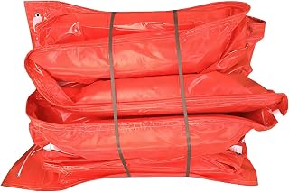 Industrial Oil Spill Containment Boom Customizable Length Solid Floating Trash Barrier Available Sizes H90cm/35.4in - L10m/32.8ft Effective Waste Control Solution