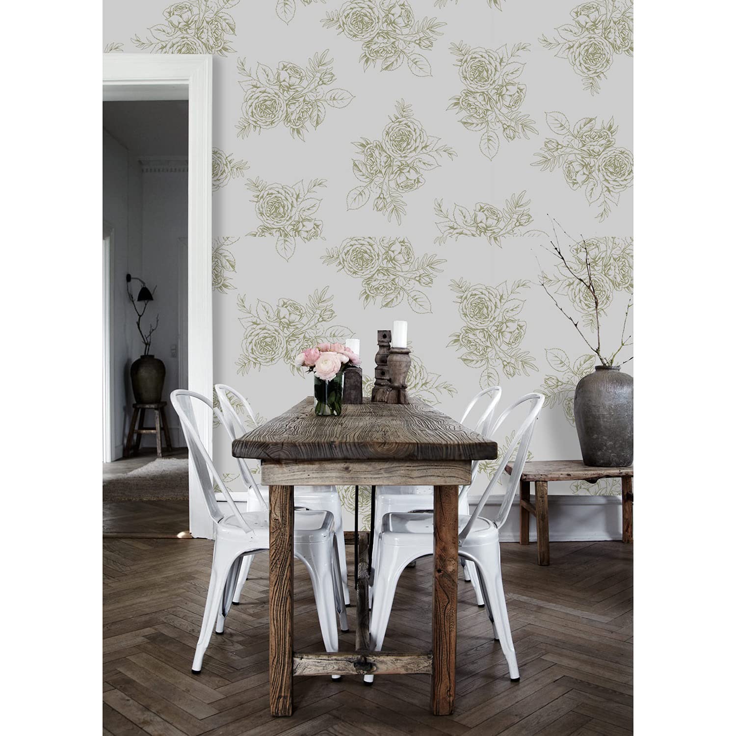Papiers peints de décoration Coloray floral français 104x70cm muraux muralo salon