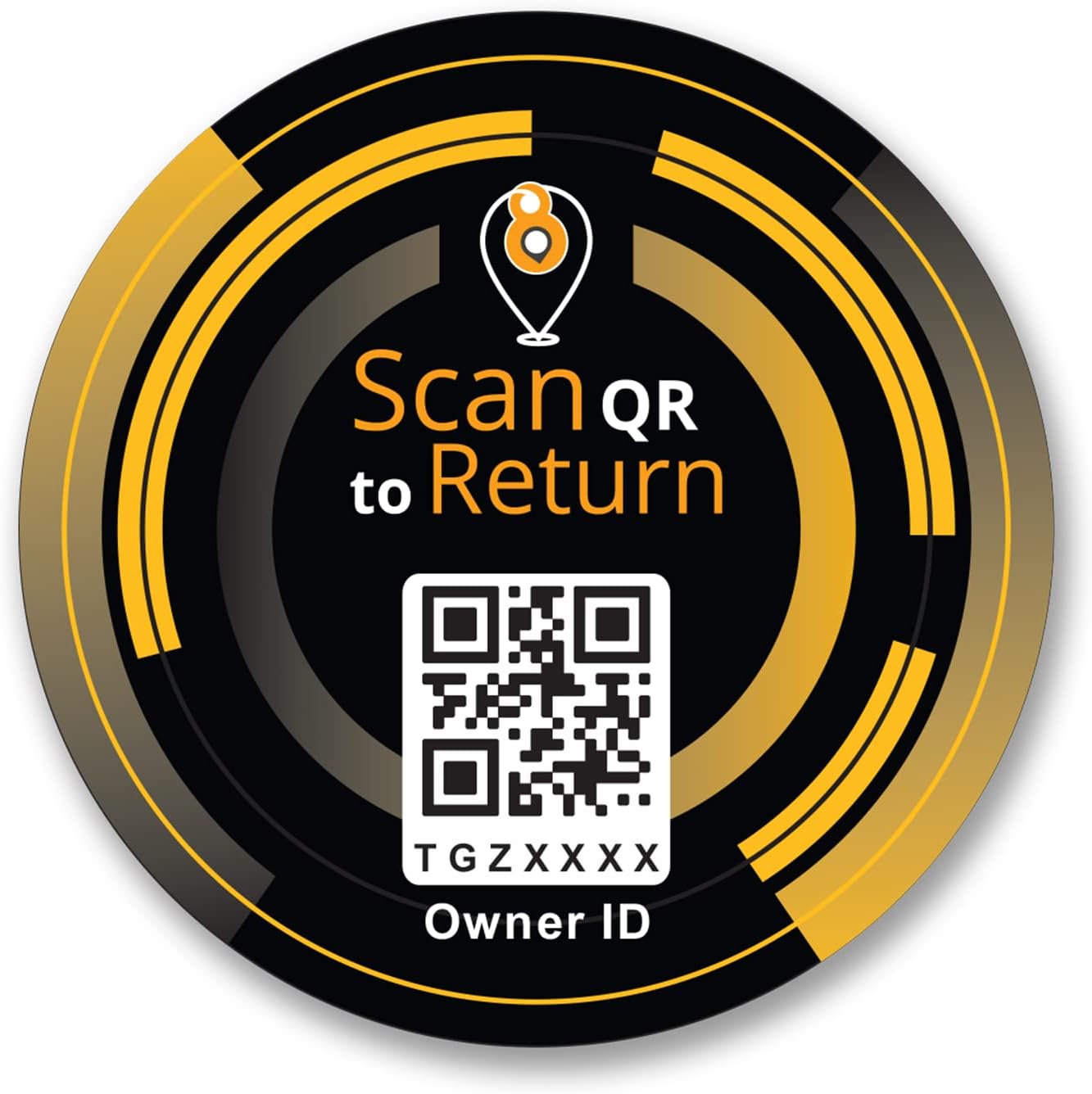 tag8 Mobile Recovery Tag for Android with App Based Tracking | Digital Tag : Find My Phone