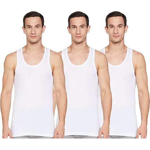 Mens Anti Bacterial Vest Pack of 3