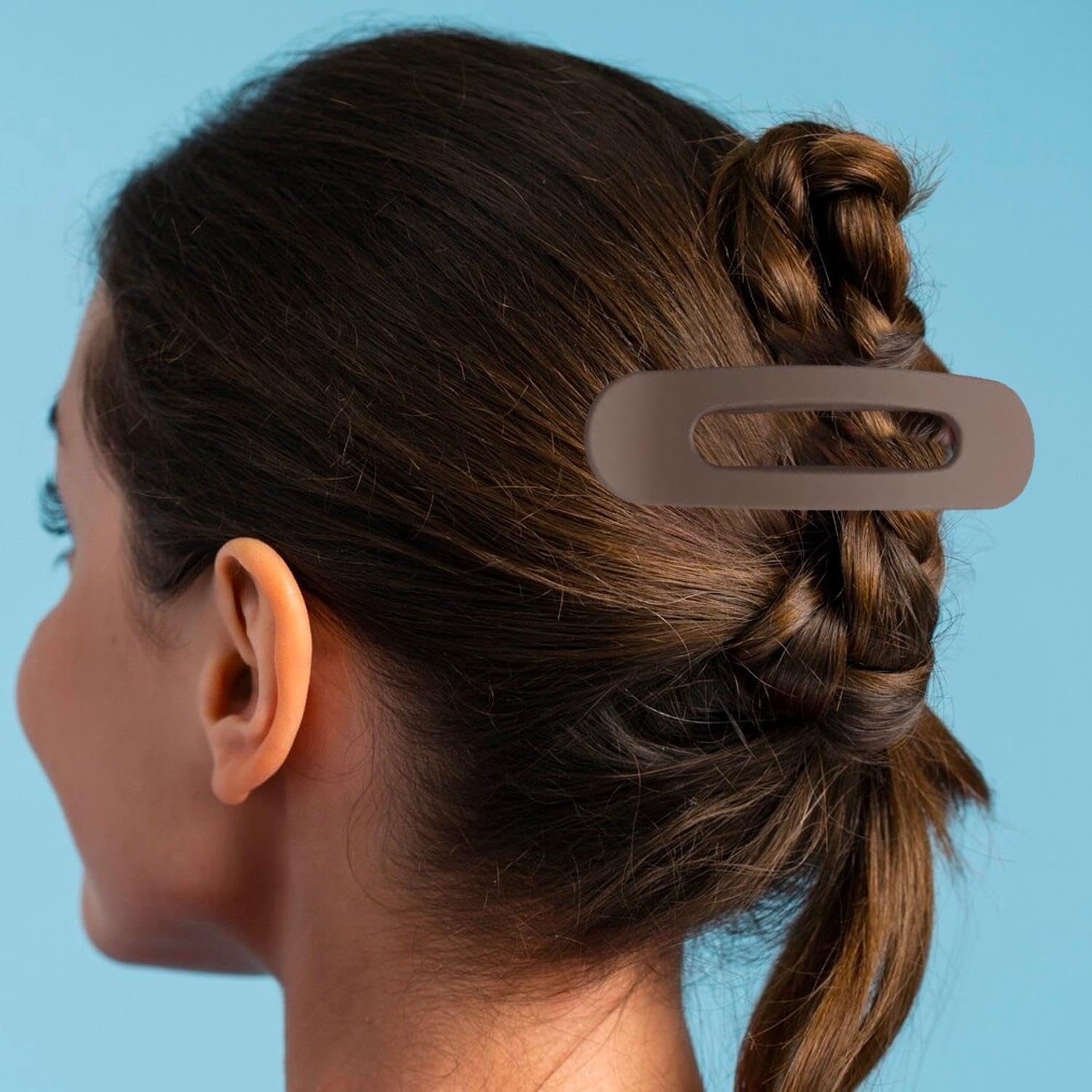 6 Pieces Of Flat Duckbill Clips, Simple And Convenient Hair Clips, Quick Hair Clips, Styling Hair Clips, Essential For Daily Matching, Styling Clips - Image 4