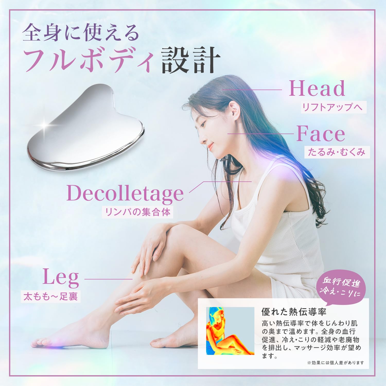 D★特別ご提供★人類の叡智の結晶【美顔マッサージ♡高純度テラヘルツかっさ大】❤️ Amazon | カッサ かっさプレート 高純度テラヘルツ 顔 ボディ用 頭皮