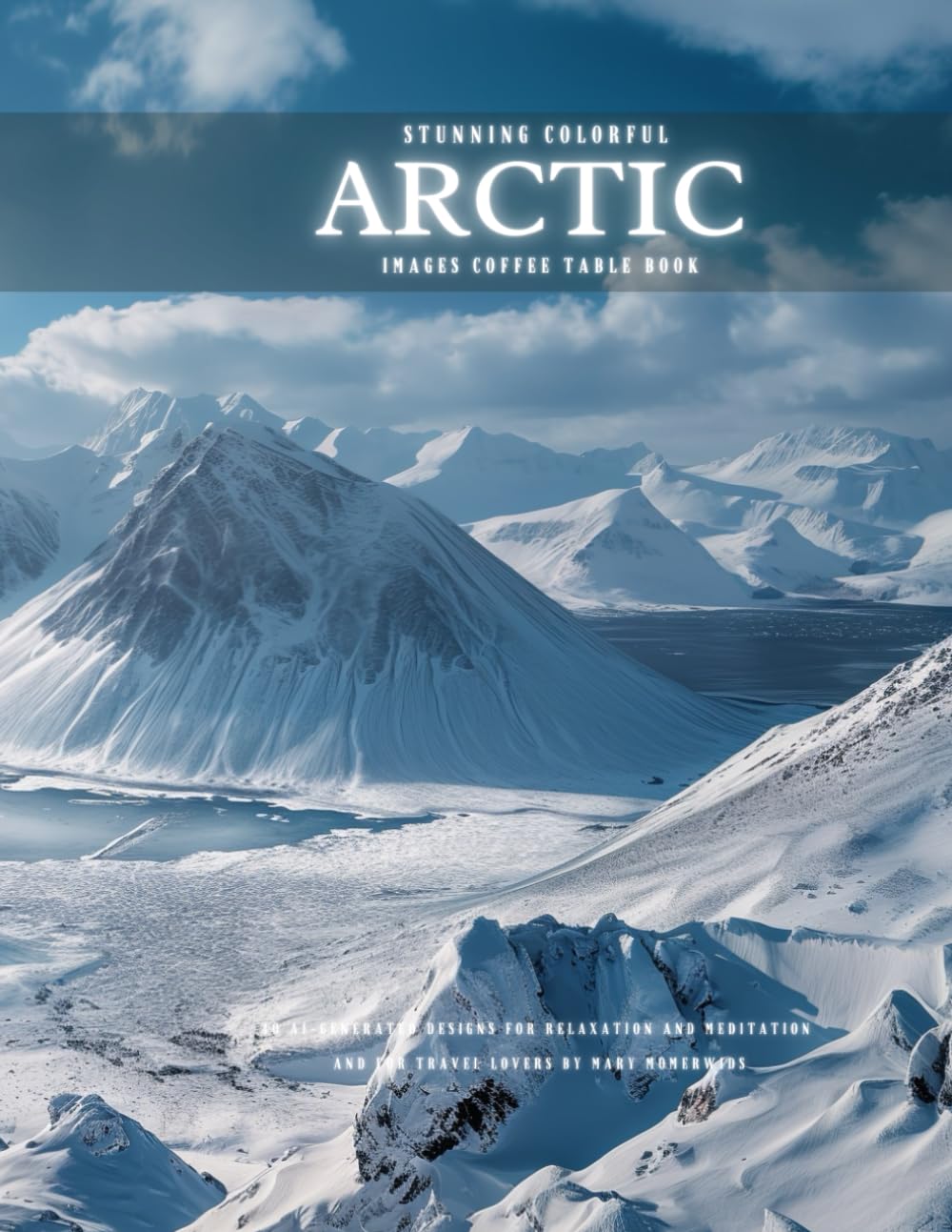 Stunning Colorful Arctic Images Coffee Table Book: 40 AI-Generated Designs for Relaxation and Meditation and for Travel Lovers