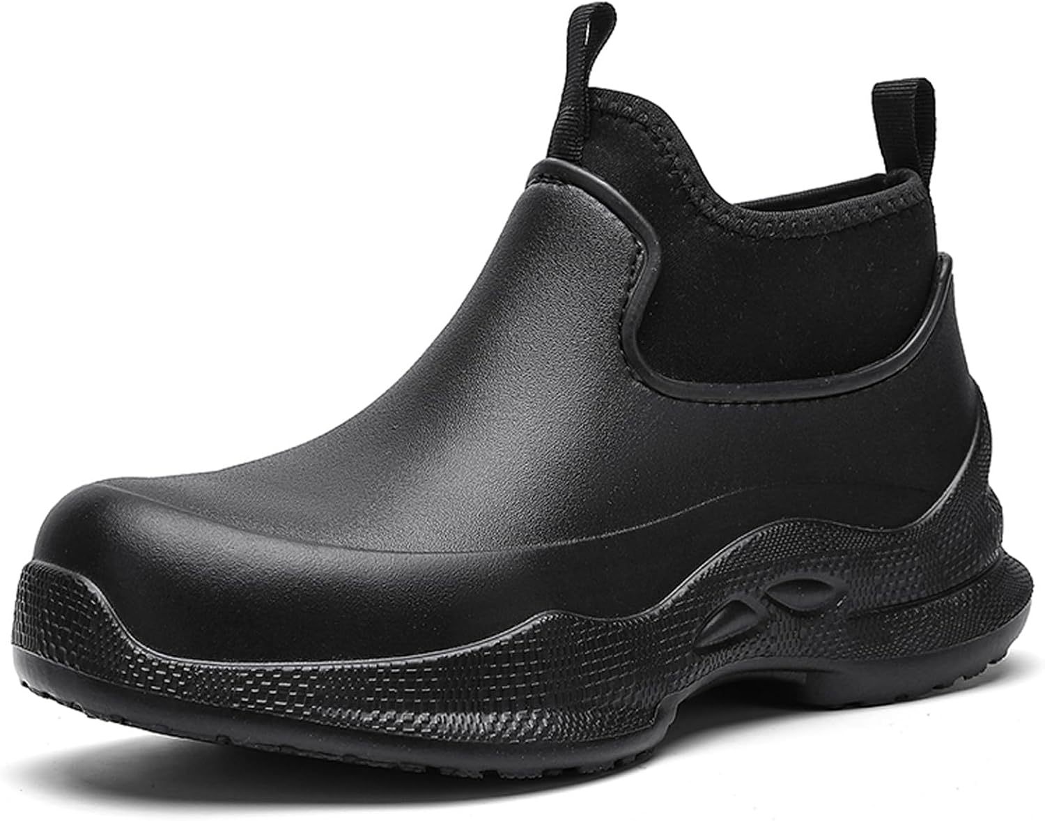 Nutropa Non Slip Work Boots for Men Waterproof Oil Resistant Lightweight for Garden Clogs Kitchen Chef Shoes Casual Outdoor Rain Boots