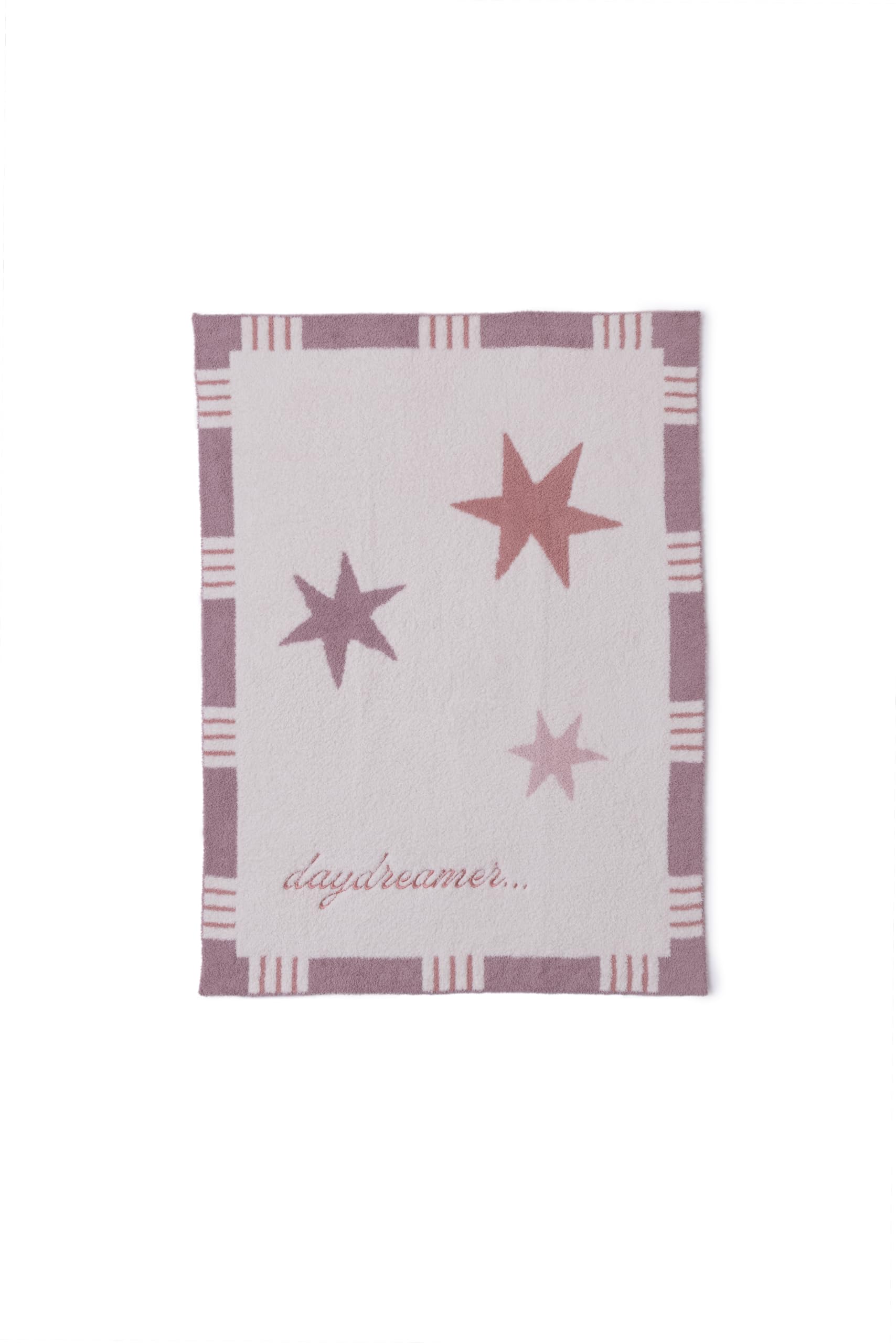 Barefoot Dreams® CozyChic® Starry Daydreamer Stroller Blanket, Teaberry Multi, 30"x40"