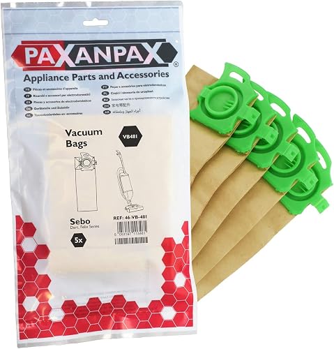 VB481 Compatible Paper Bags Sebo Dart & Felix Series…