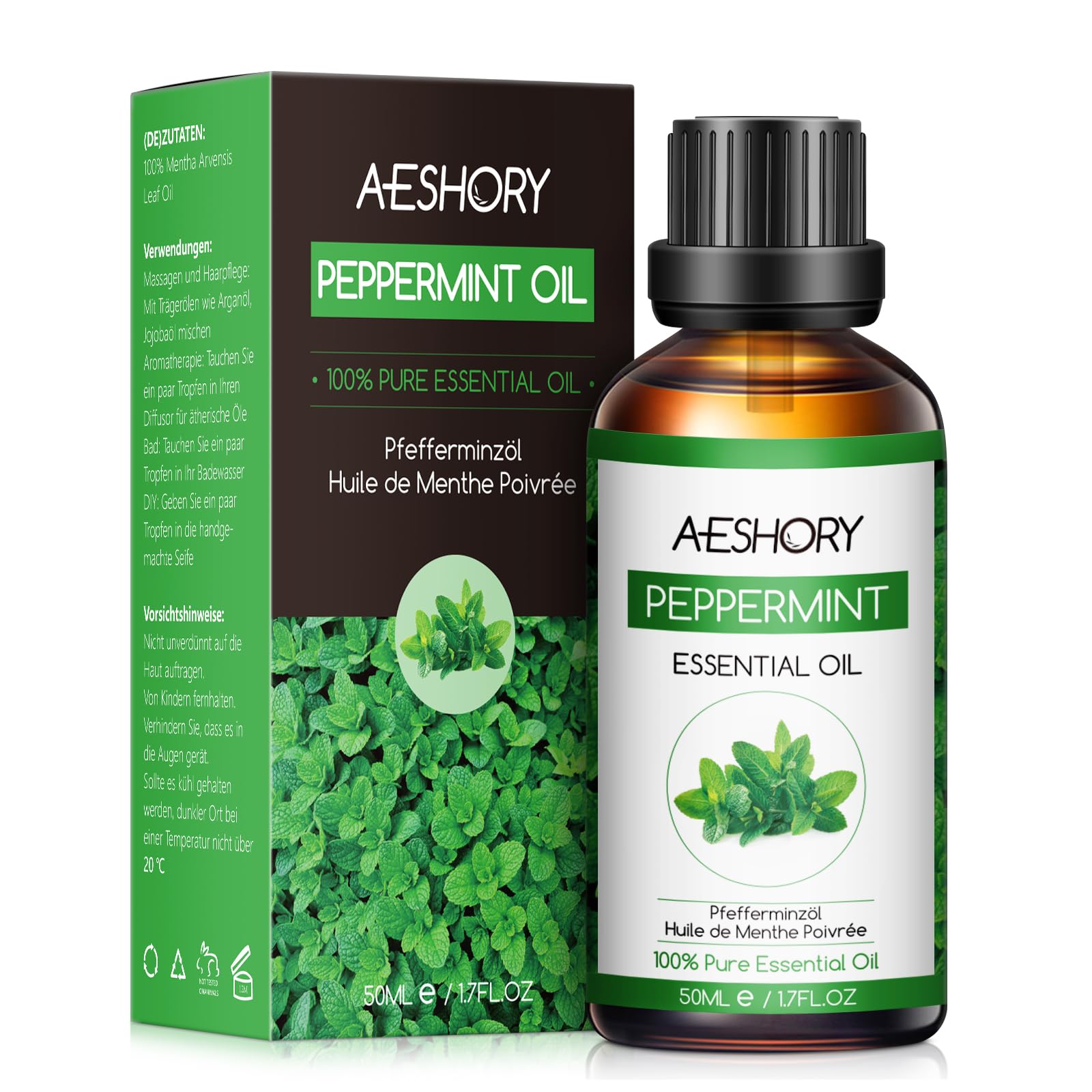 AESHORY Aceite Esencial de Rosa 50ML, Natural Aceite de Aromaterapia de Rosa, Aceites de Fragancia Premium para Humidificador, Masaje, Baño, Cuidado la Piel, Relajación y Calma — view 16