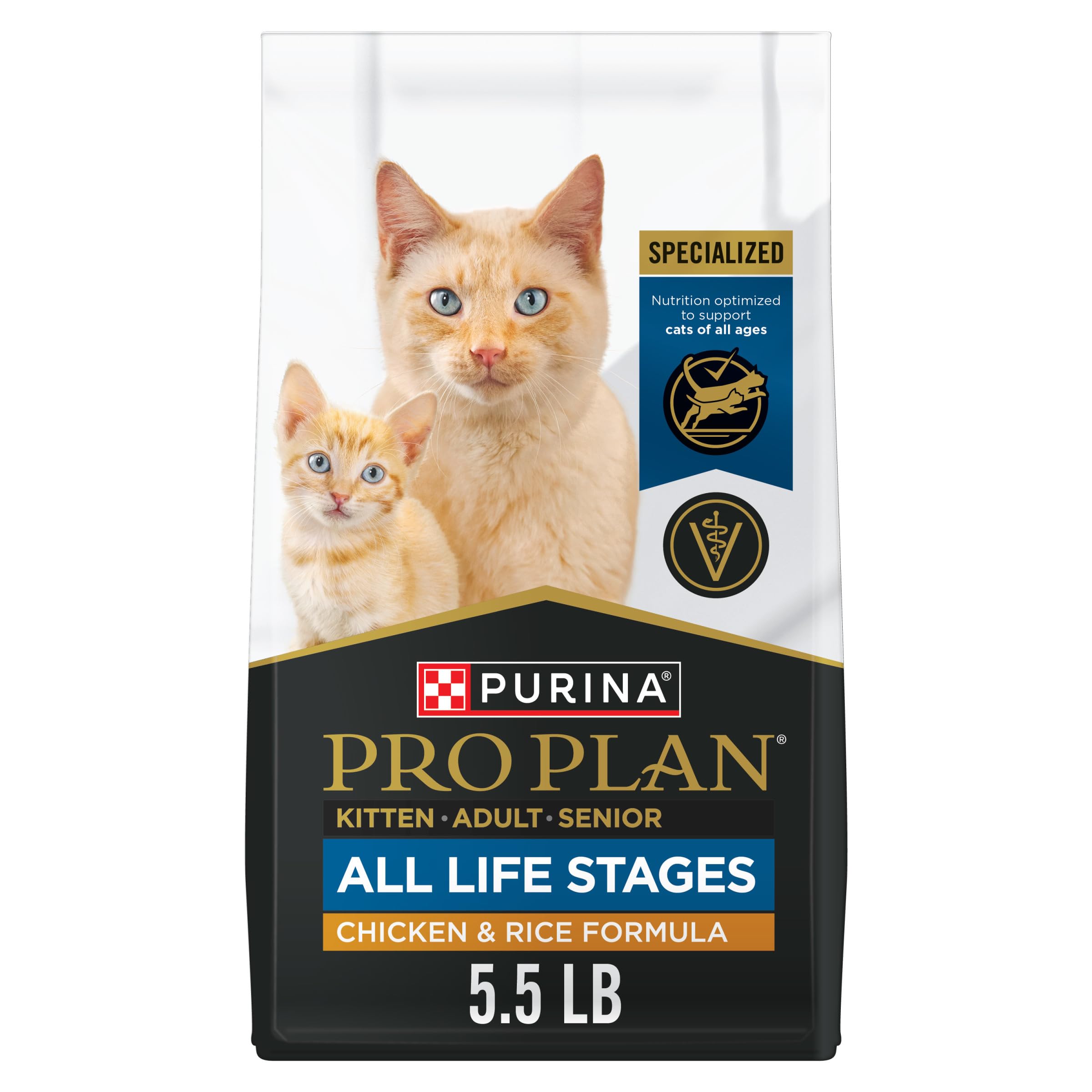 Purina Pro Plan All Life Stages Chicken and Rice Dry Kibble