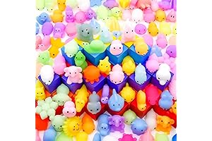 100 Pieces Kawaii Squishies Mochi Squishy Toys
