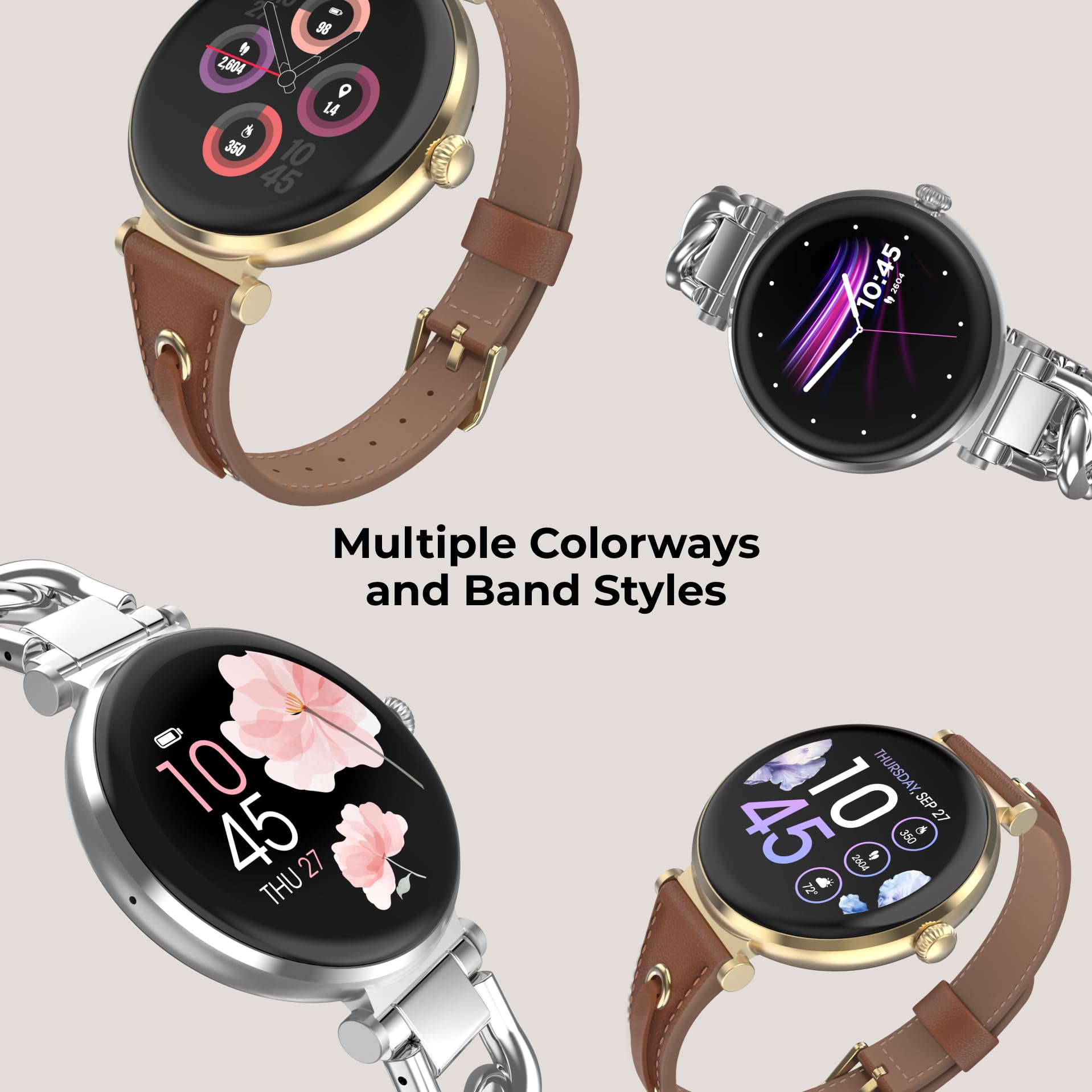 Amazon.com: iTouch Bloom Smart Watch for Women, 1.32” AMOLED  display picture 1