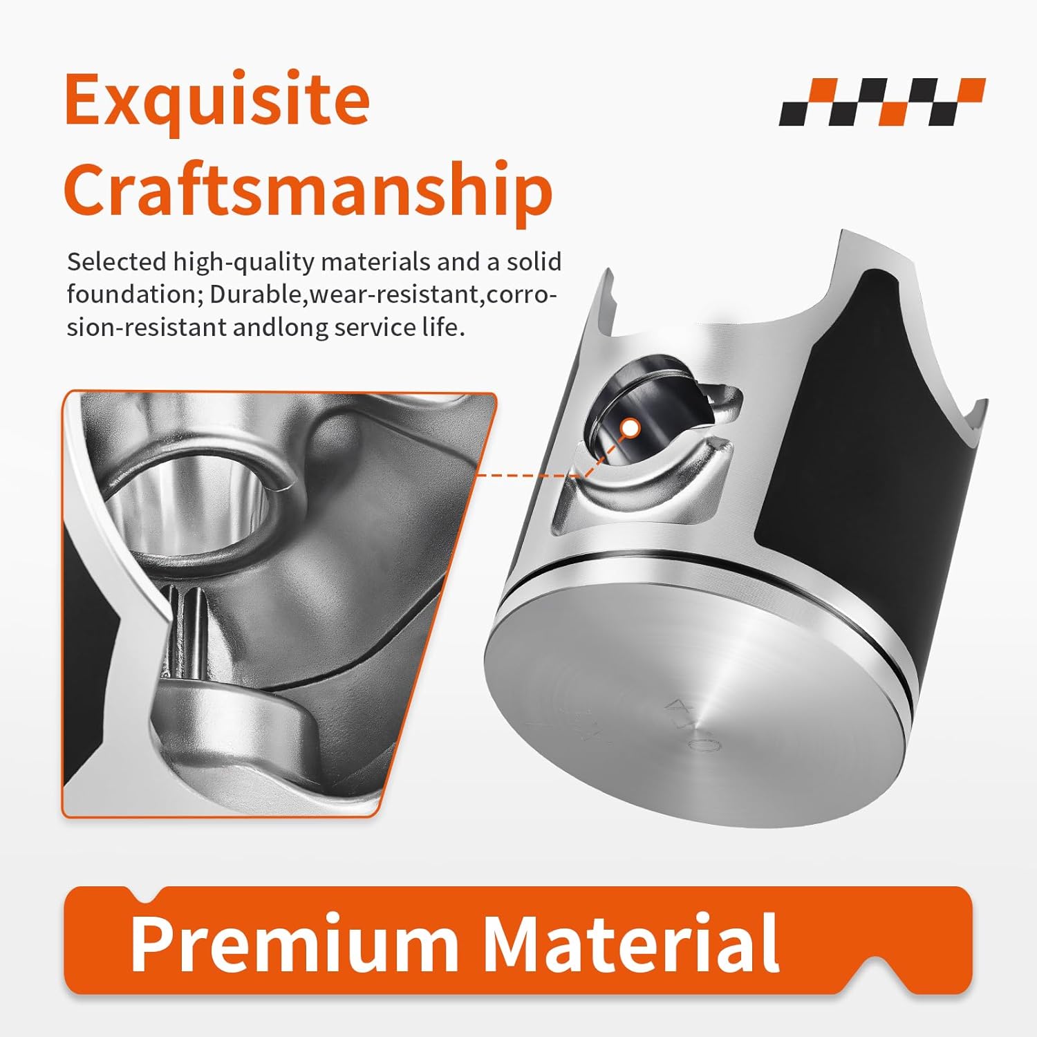 Top End Rubuild Kit 47mm Size B Piston For Honda CR80R 1992-2002 13120-GC4-610