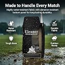 WHITEDOT SPORTS Eleanor Duffle Backpack Cricket Kitbag – Large Black Professional Cricket Bag with Dedicated Bat Pocket for Juniors gallery image