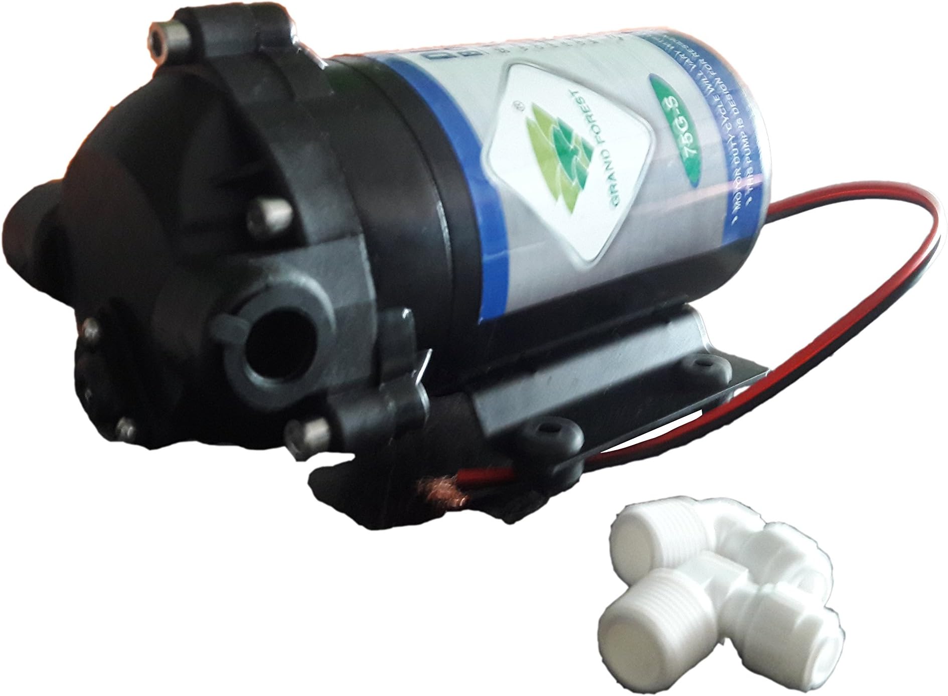 Kinsco Imported Diaphragm Booster Pump 24 V for All RO Water Purifier Solid Filter Catridge - 1 Pcs