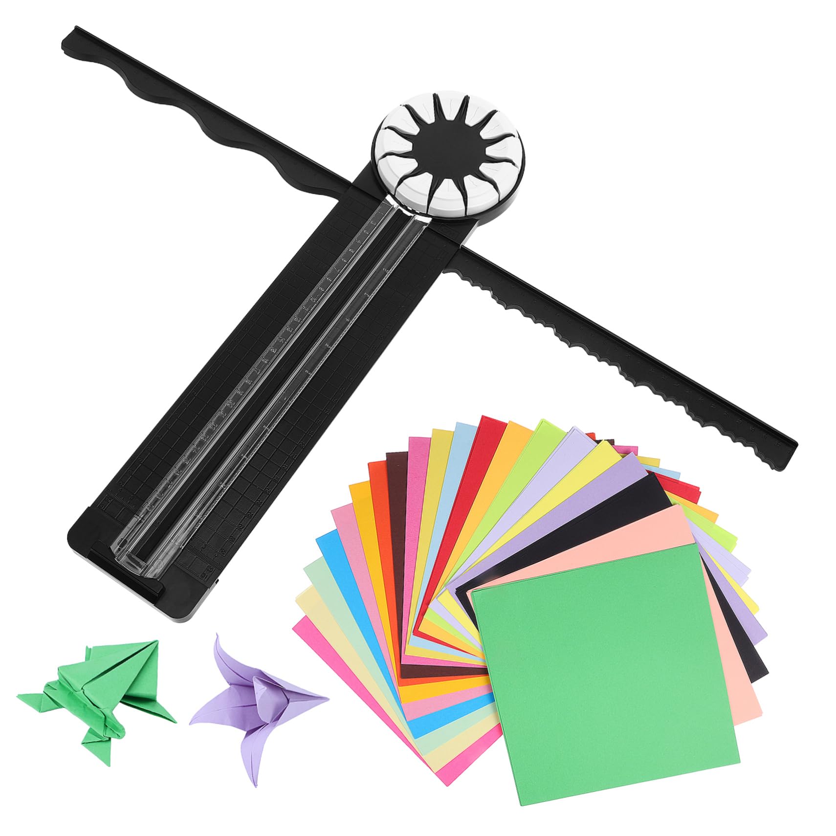 Operitacx Máquina Recortadora De Bordes Para Manualidades Cortadora De Cartulina Profesional Para Proyectos De Oficina Herramienta De Corte De Papel Para Scrapbooking y Bricolaje