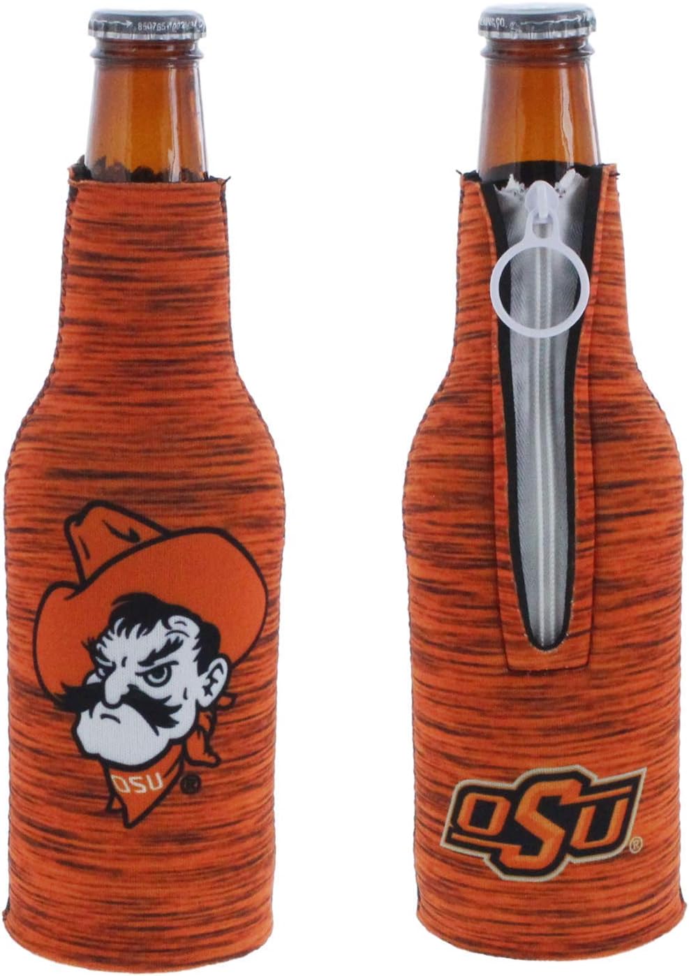 Kolder Team College Logo 2-Sided Insulated Neoprene Zipper Bottle Holder Suit Cooler 2-Pack Set (Western Michigan Broncos - Active Static) : Sports & Outdoors