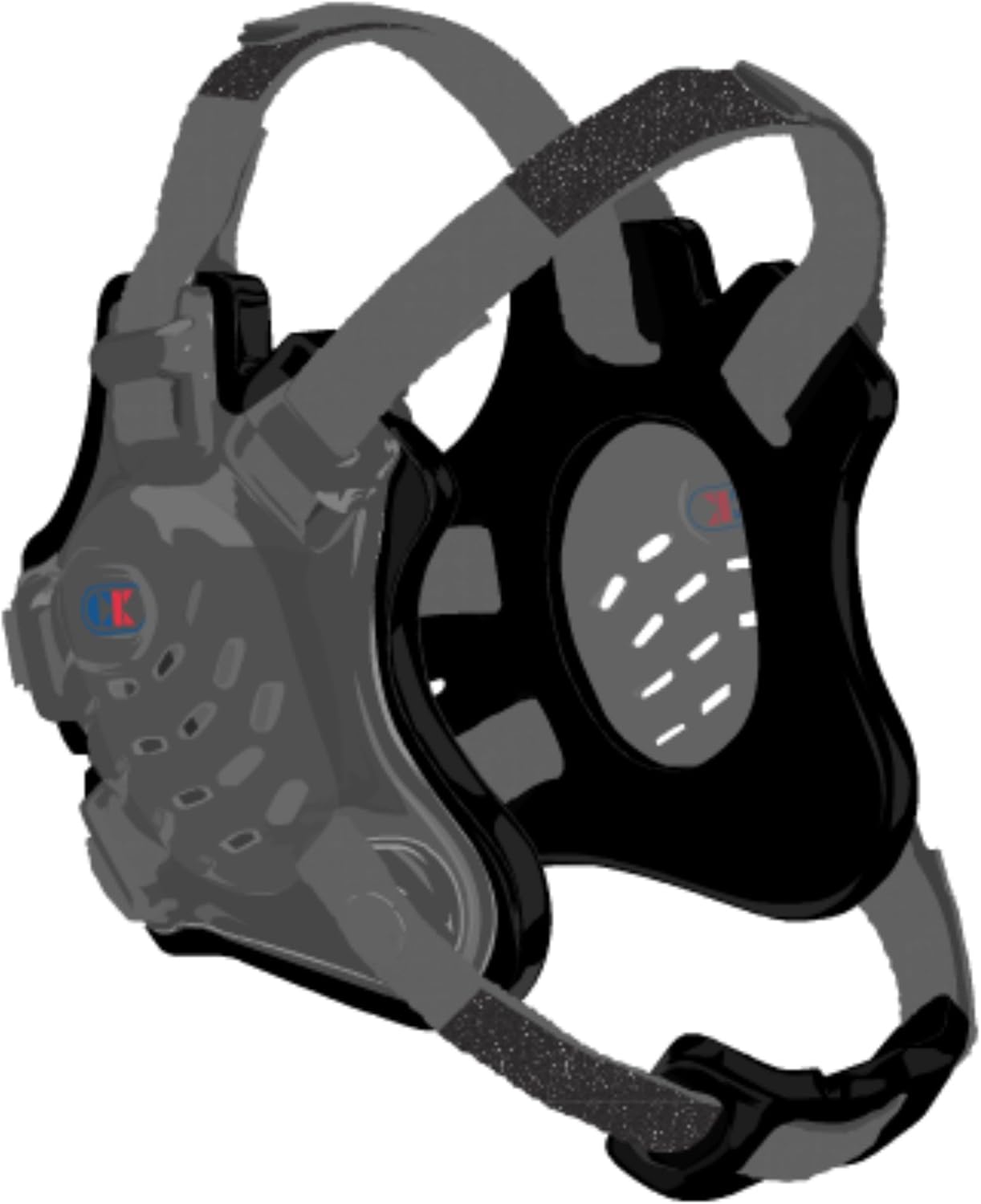 Cliff Keen F5 Tornado Wrestling Headgear - Silver/Black/Silver