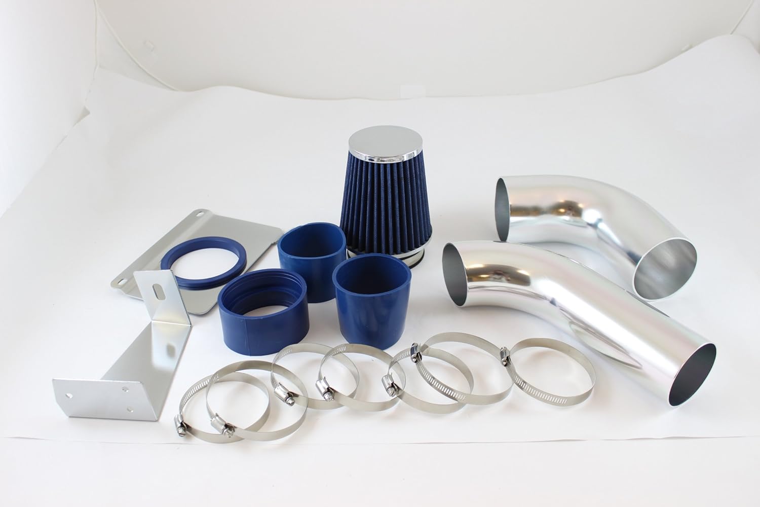 R&L Racing RL Concepts 3.5" Cold Air Intake Induction Kit + Filter 89-93 for Ford Mustang LX/GT 5.0L V8