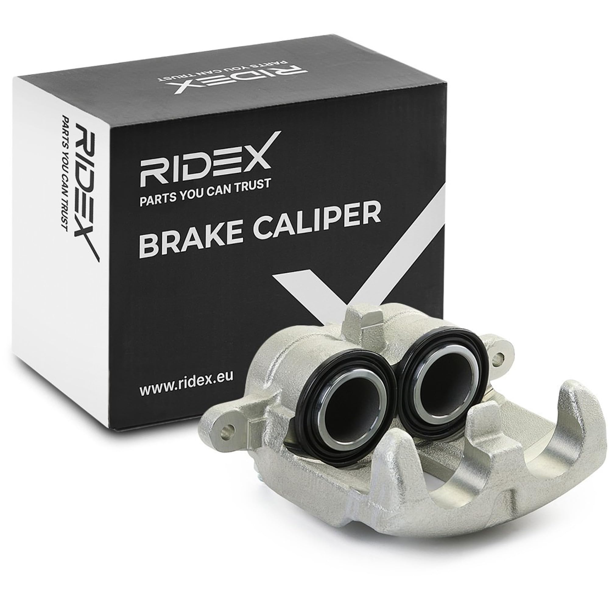 RIDEX 78B1457 Pinza de freno Delantero Derecha Delantero con pistón sin bastidor de soporte Compatible con NISSAN TERRANO II R20