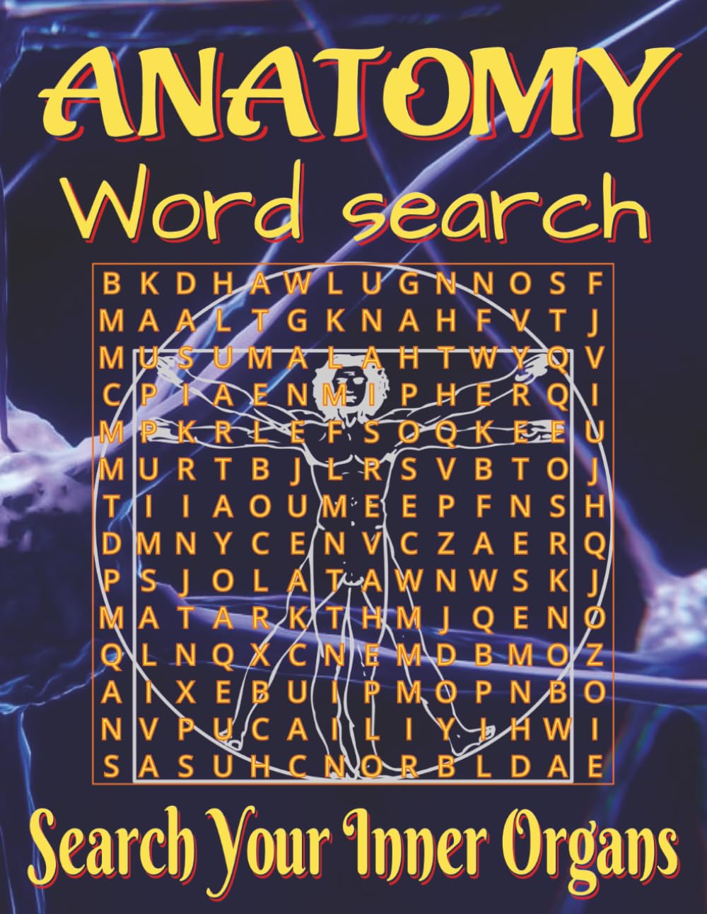Anatomy word search puzzle book - Large Print: Word Searches with Easy to Read Print about Human Anatomy, Body Parts, Organs and More | 8.5x11 inches, ... Thoughtful Anatomy Puzzle Gift for Free Time