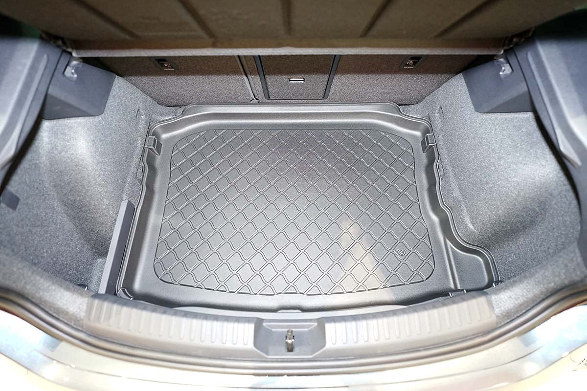 MTM Vasca Proteggi-baule Su Misura Per Renault Megane IV Hatchback (01.2016-) – Antiscivolo, Impermeabile, Facile Da Pulire