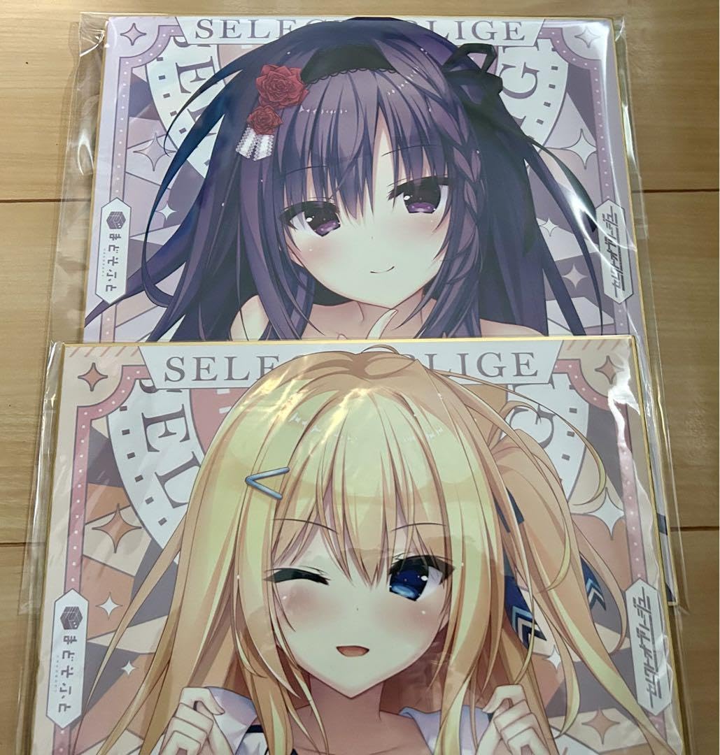 Amazon.co.jp: まどそふと セレクトオブリージュ 色紙2種類