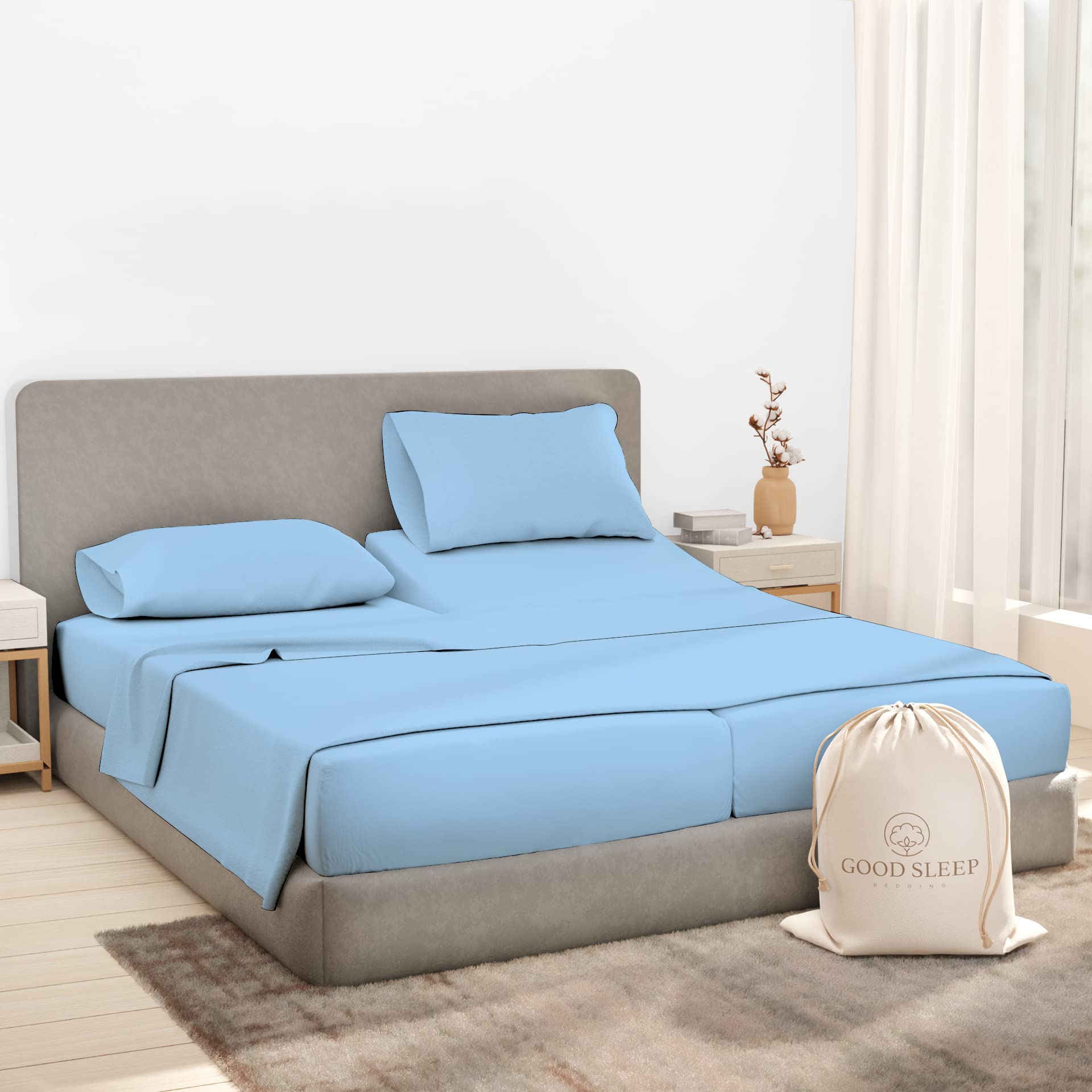 Amazon.com: Split King Sheets Sets for 