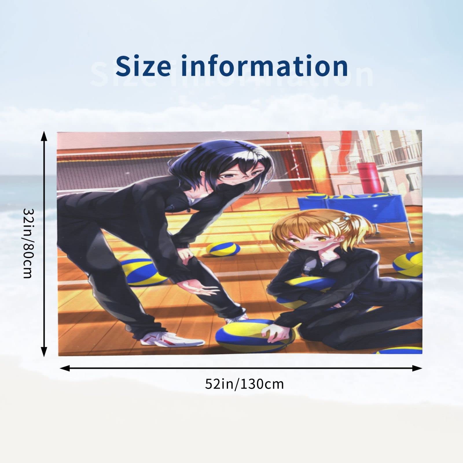 Amazon｜ハイキュー!! 清水潔子 谷地仁花 バスタオル おしゃれ