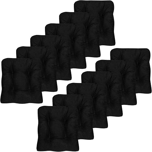 Miniatura 6 de Sweet Home Collection - Cojín de espuma de memoria triturada para silla (con parte trasera de goma antideslizante)