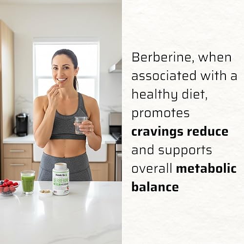 Miniatura 6 de Berberina 500mg HCl - 120 cápsulas - 1000 mg por porción - Suplemento orgánico - Pérdida de peso - Sin gluten - Sin OMG - 60 días de suministro