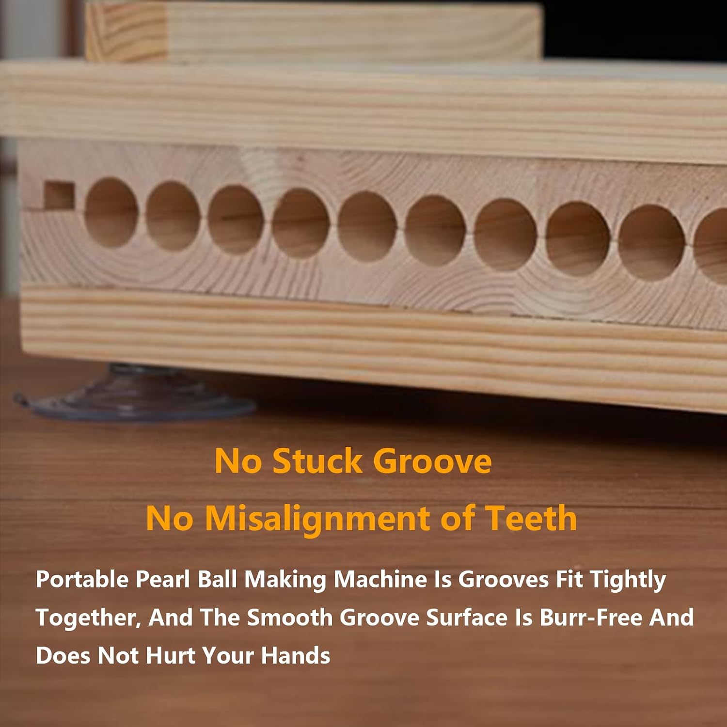 Manual Tapioca Pearl Maker Machine, Professional Tapioca Ball Forming Machine, Pearl Ball Making Tools, for Bubble Tea Milk Tea Shop, Home Kitchen & Dessert Stores,15mm