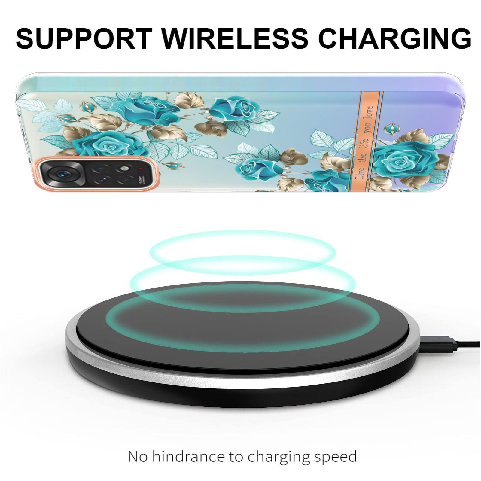 Amazon.com: Compatible with Redmi Note 11 4G Case Cover,Compatible