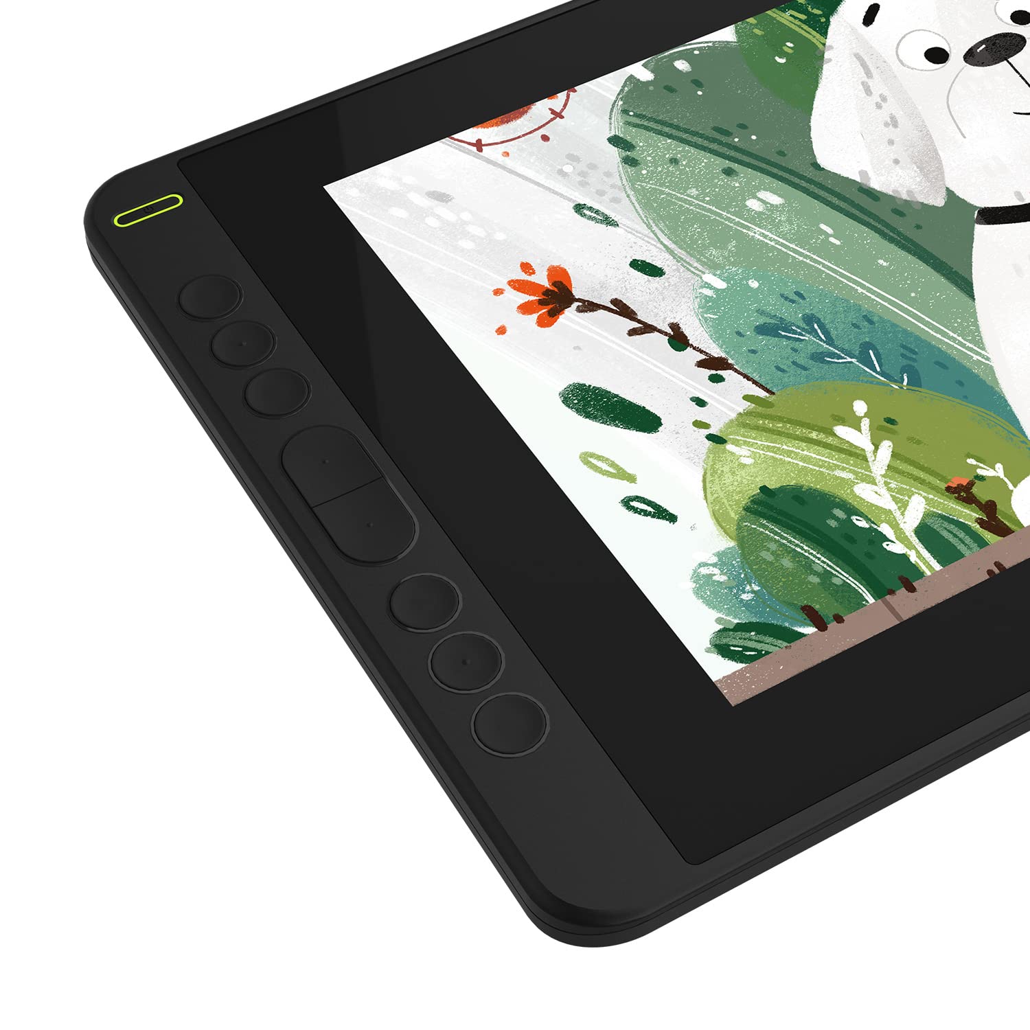 HUION HUGS1161 - Tavoletta grafica 11,6" Canvas 12 8192, Kad. 8 tasti, 5080LPi, LCD, colore: Nero